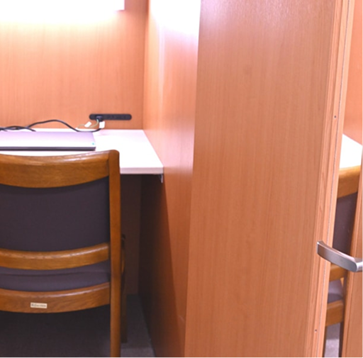 完全個室型スペース